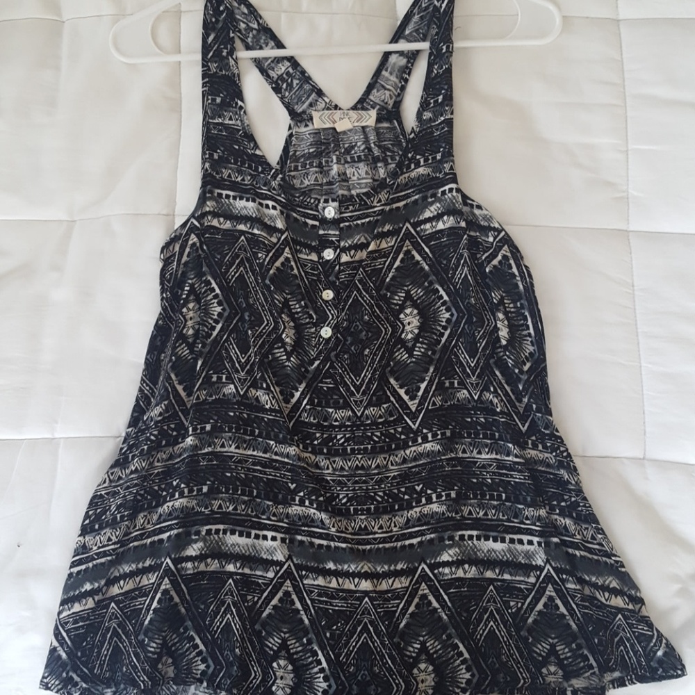 Tribal print tank top